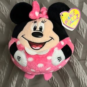 Minnie Mouse beanie ballz TY plush